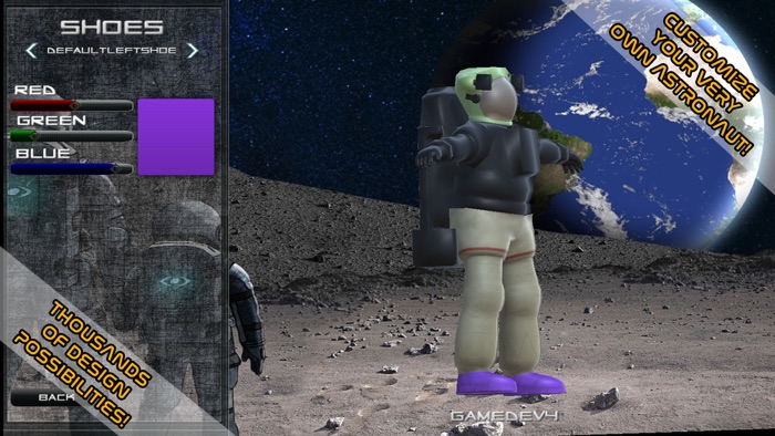 Intergalactic Astronaut Design