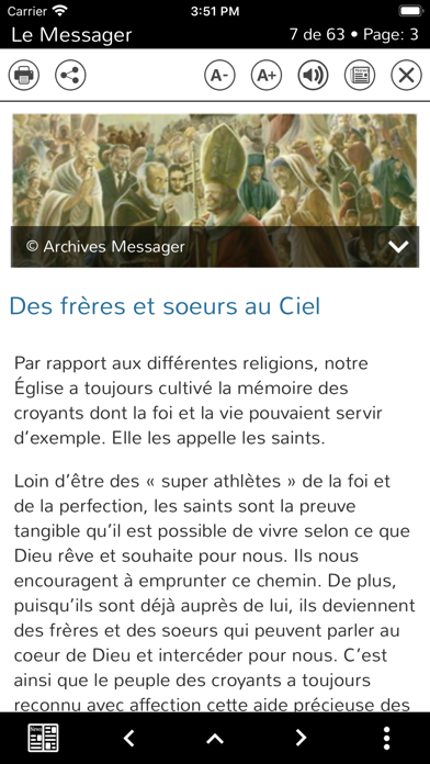 Messager de Saint Antoine screenshot 3