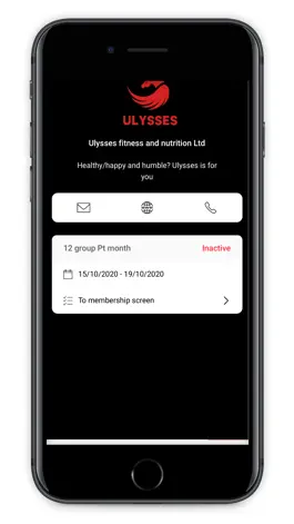 Game screenshot ULYSSES - Fitness & Nutrition hack