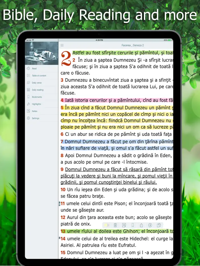 Captura de Pantalla 2 Biblia Cornilescu (Română) iphone