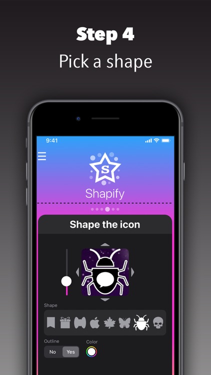 Shapify: HomeScreen Re-Shaper screenshot-5