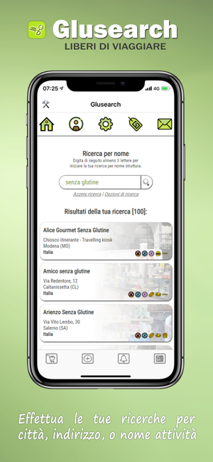 Glusearch Locali senza glutine(圖3)-速報App