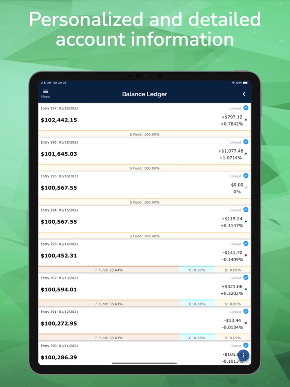 Daily TSP App Price Drops