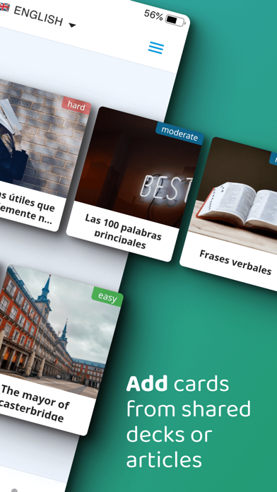 DuoCards – Language Flashcards screenshot 3