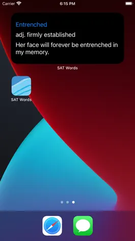 Game screenshot SAT Words Widget mod apk