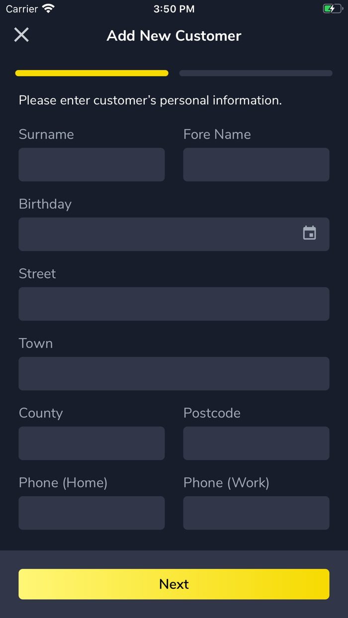 Hairdressing client records