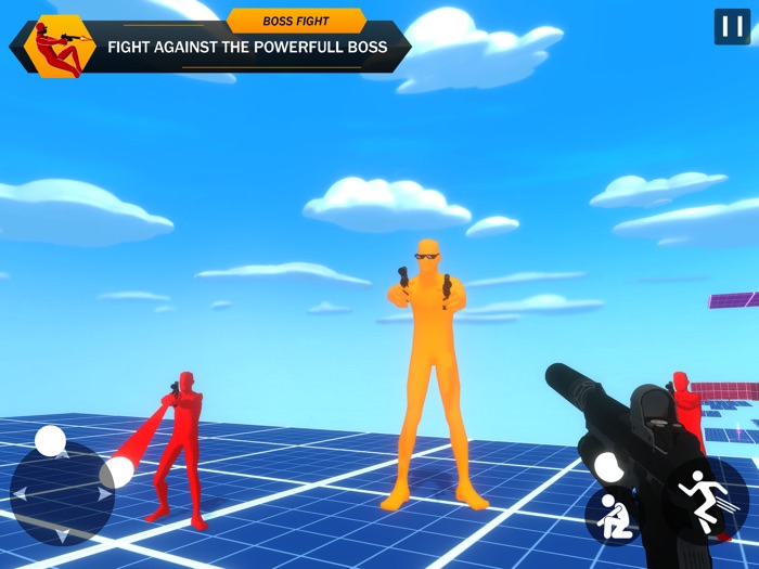 Gun Rush - FPS,Parkour,SlowMo