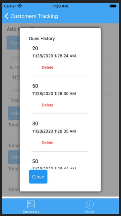 Customers Tracking screenshot-4