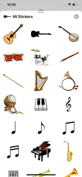 Game screenshot Musical Instruments Stickers mod apk