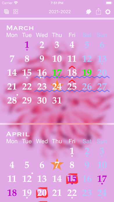 All‑in‑One Year Calendar SE screenshot 3