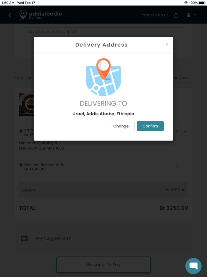 Addis Foodie Delivery