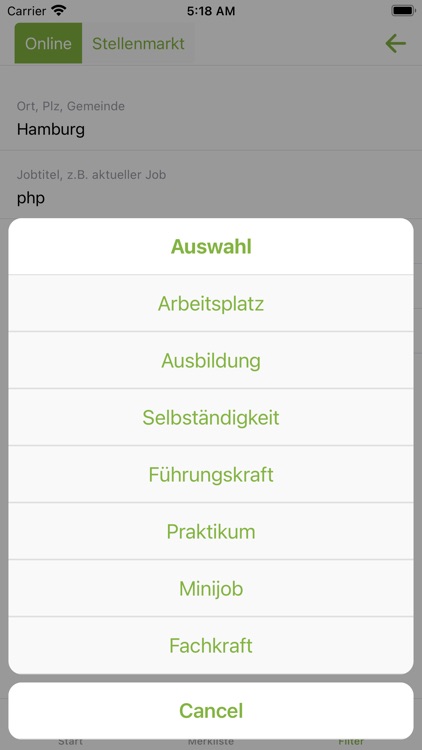 Online Stellenmarkt screenshot-4