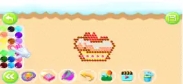 Game screenshot Draw by beads - creative art apk