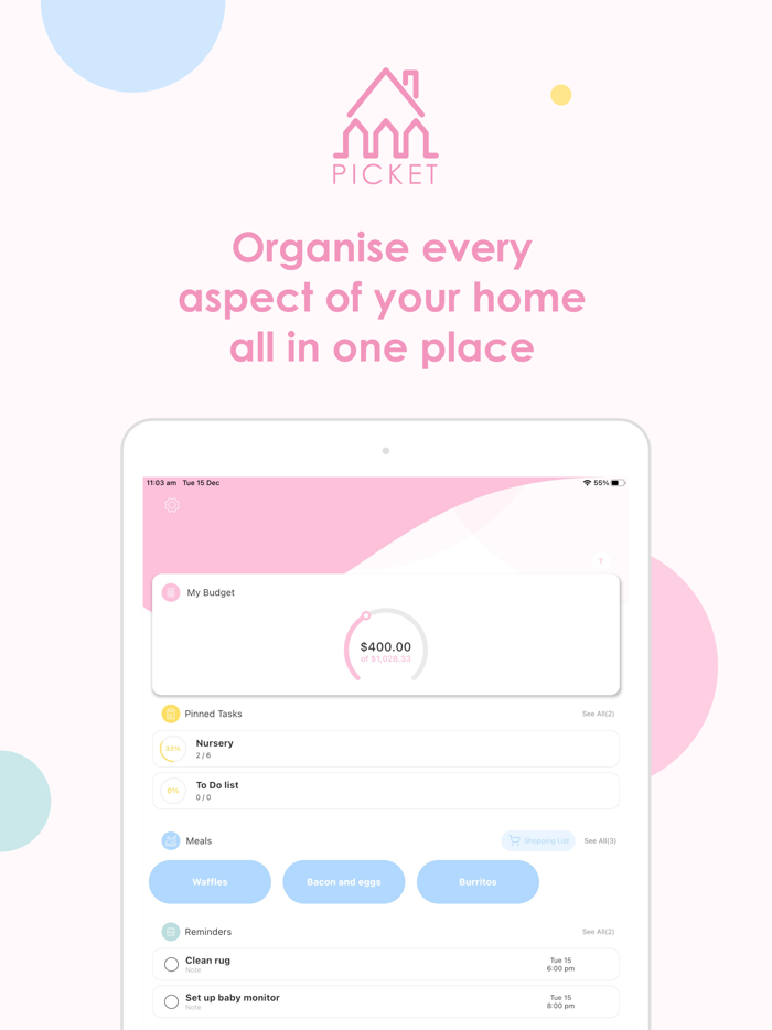 Picket - Your life organiser