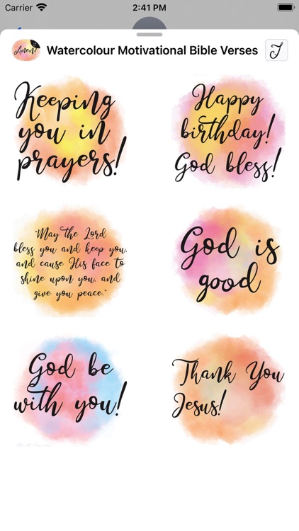 Watercolour Motivational Bible screenshot-6