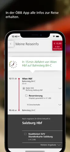 Screenshot 1 ÖBB iphone