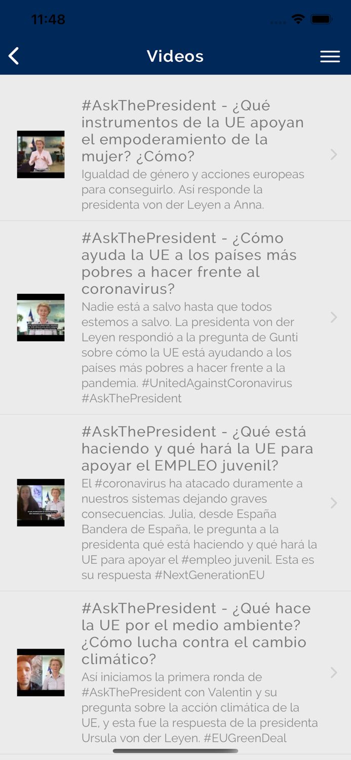 Abogacía Europea, Contigo