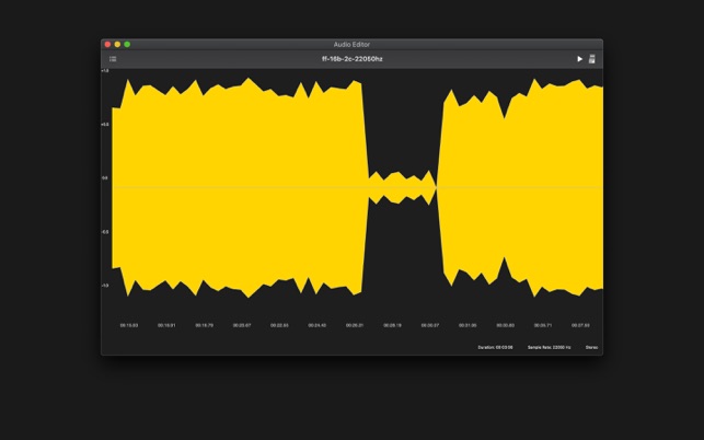 Wave Audio Editor