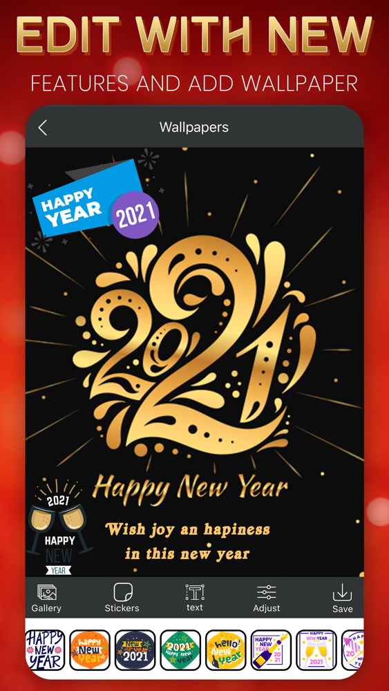 New Year Wallpapers 2021 App For Iphone Free Download New Year Wallpapers 2021 For Iphone At Apppure Happy new year 2021 golden particles bokeh black background new year resolution concept. new year wallpapers 2021 app for iphone free download new year wallpapers 2021 for iphone at apppure