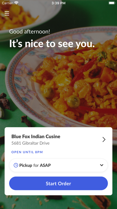 How to cancel & delete Blue Fox Indian Cuisine from iphone & ipad 2