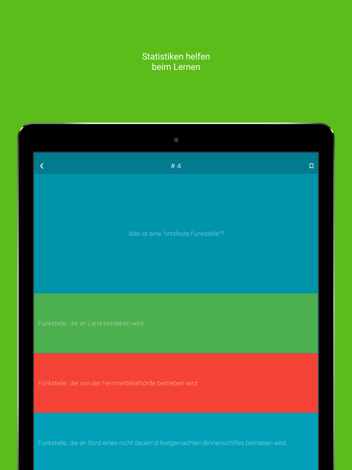 UBI Funkprüfung  Zeugnis