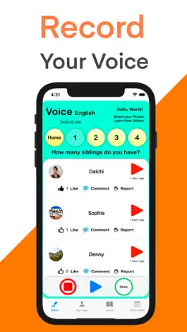 Game screenshot Voice English ver apk