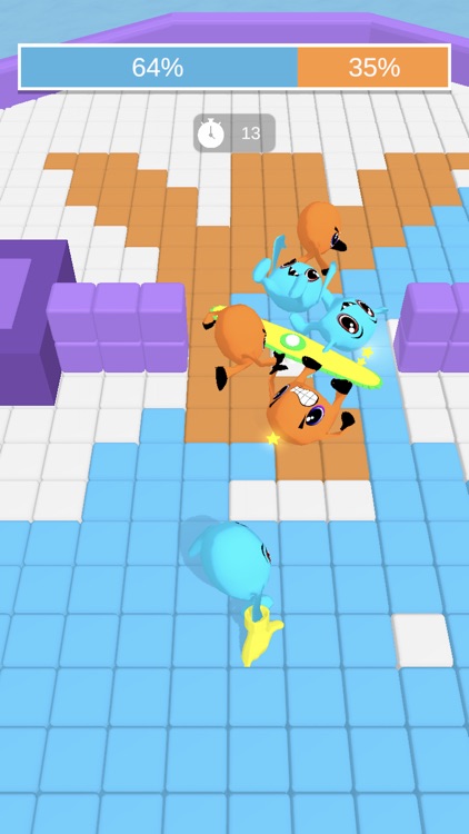 Tile Color Battle screenshot-3