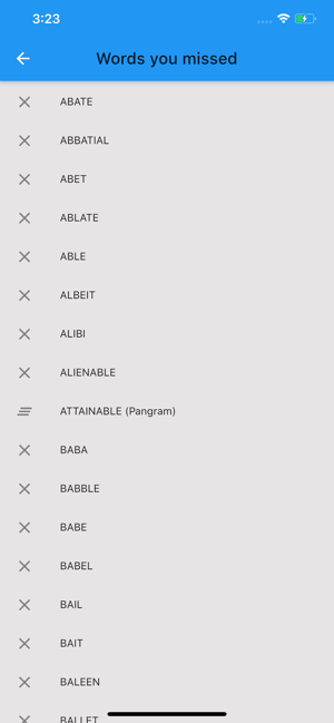 Wortsalat Spelling Bee 7 Ltrs(圖4)-速報App