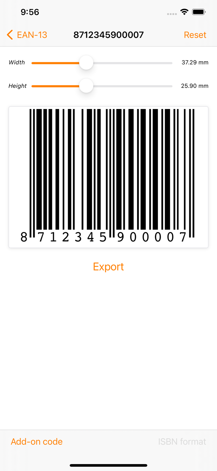 Foobars GS1 Barcode Generator
