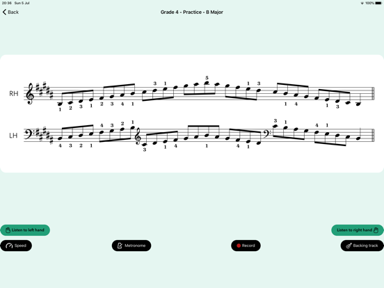 ABRSM Piano Scales Trainer screenshot 3