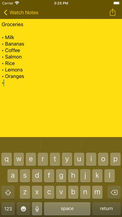 Watch Notes by FlickType screenshot-3