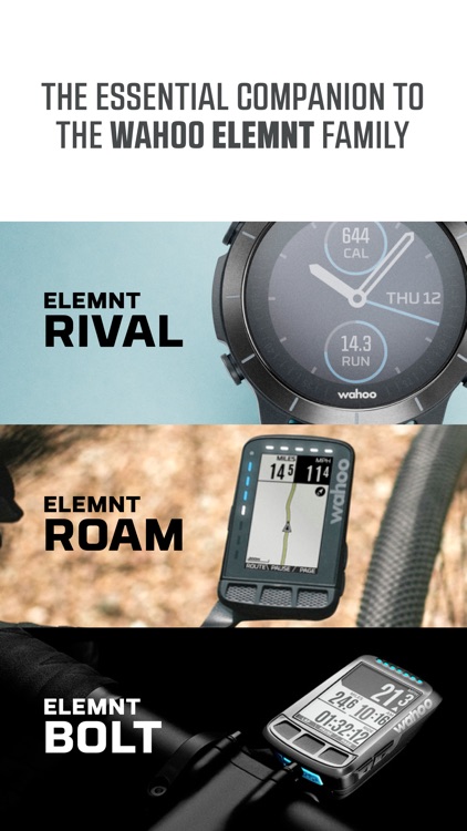 wahoo elemnt companion