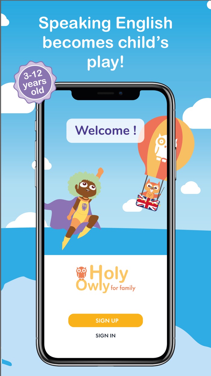 Holy Owly English for children