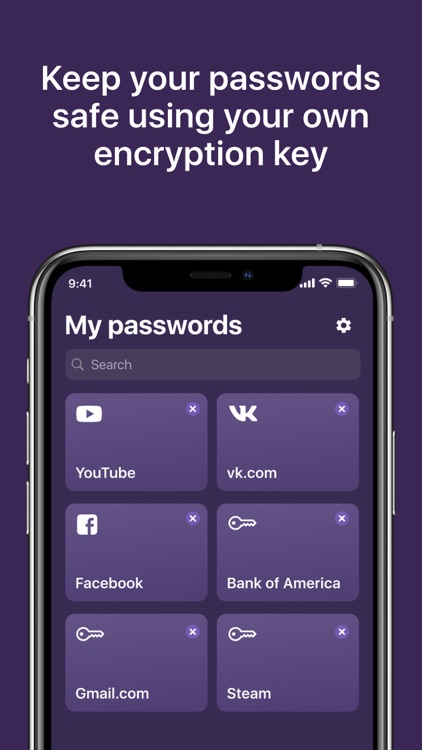 AntiHack - Passwords & VPN
