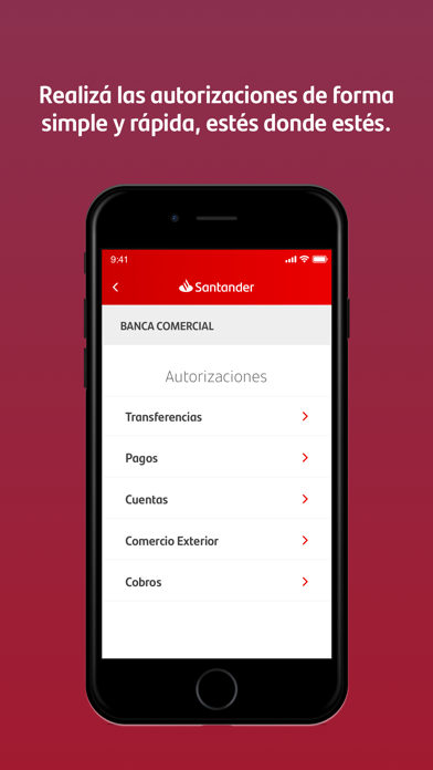Santander Empresas AR screenshot 4