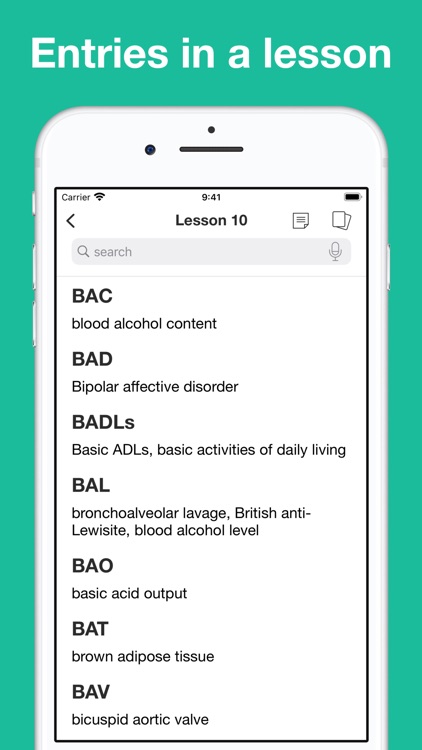 Medical Abbreviation Flashcard screenshot-7