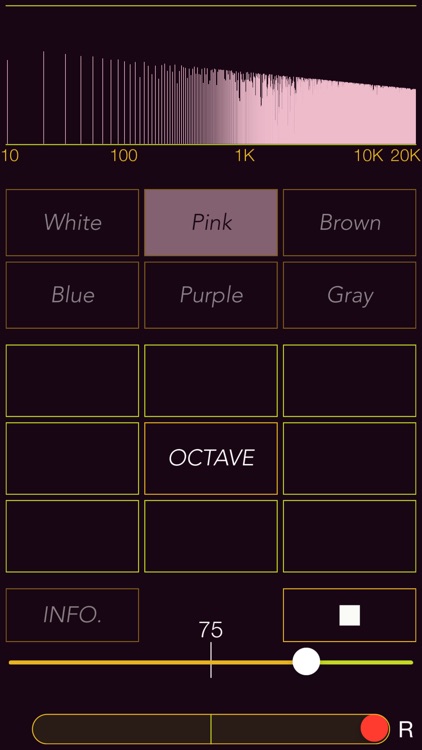 Octave-band Colored Noise screenshot-5