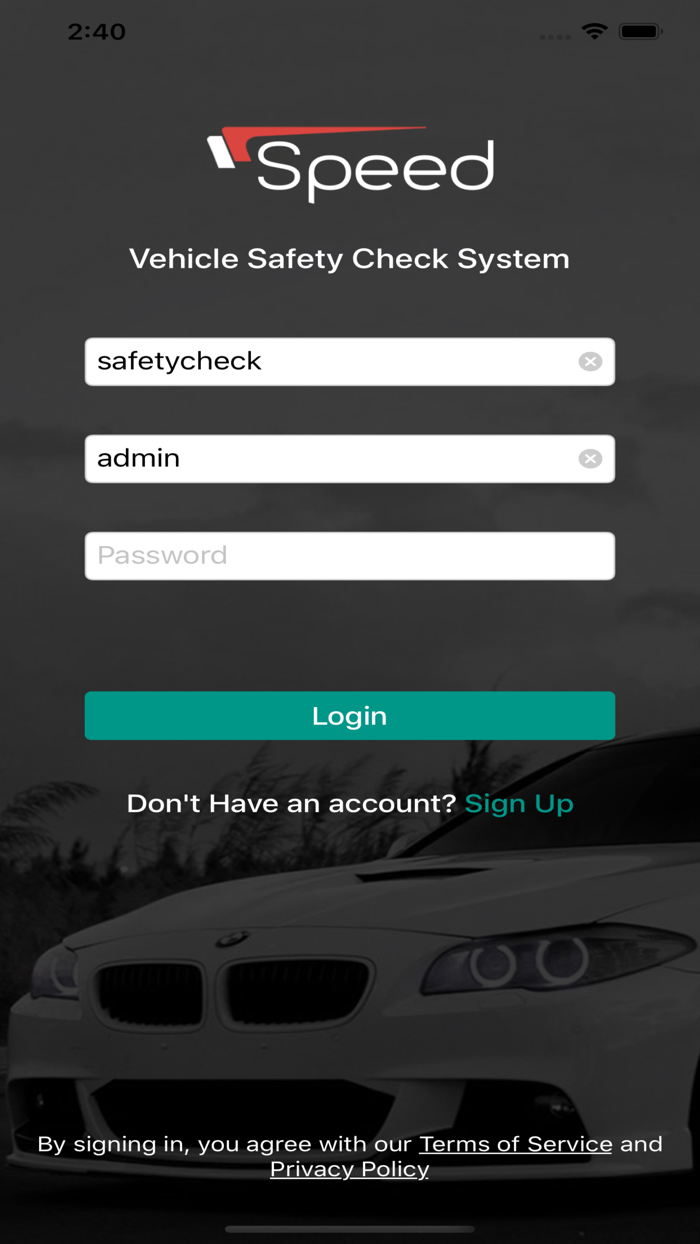 UK Vehicle Safety CheckSCS