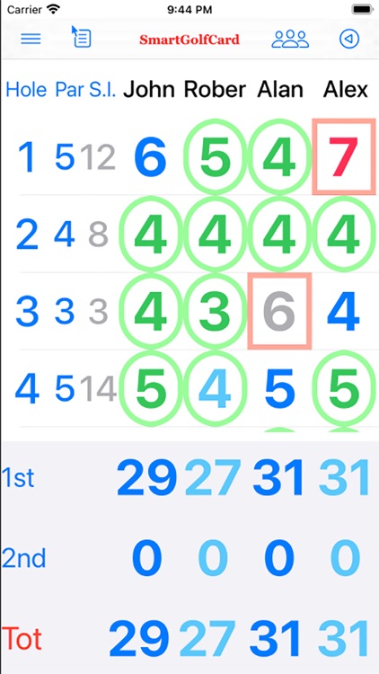 SmartGolfCard screenshot-7