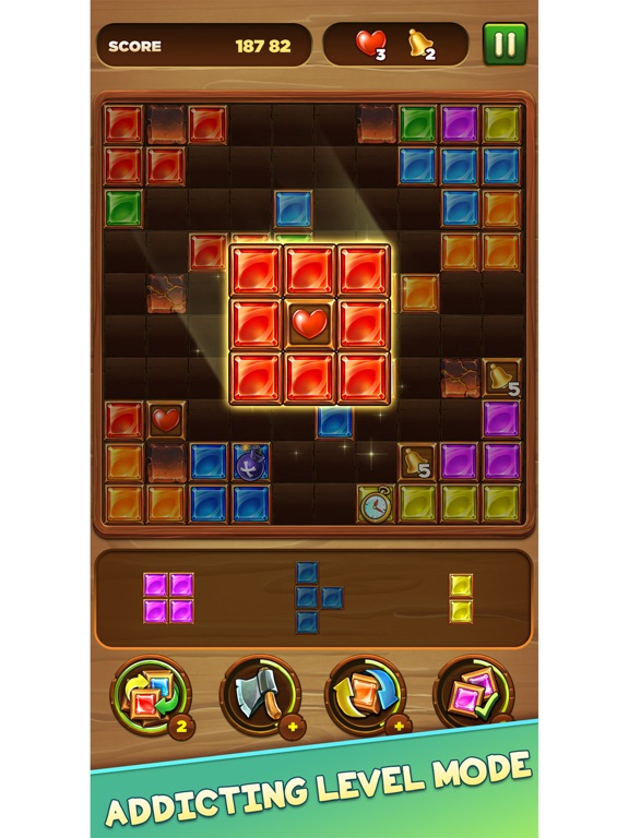 Wood block puzzle blast screenshot 4