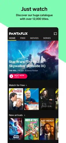 Screenshot 1 PANTAFLIX - Movies & TV Shows iphone