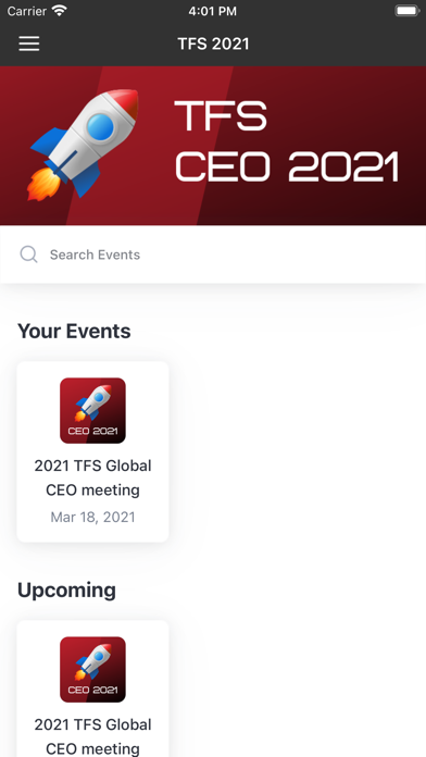 2020 TFS Global Conferences screenshot 2