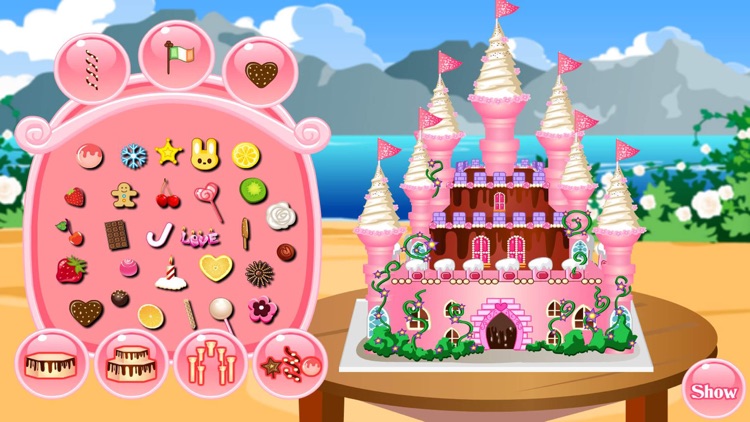 Princess Castle Cake Games screenshot-6