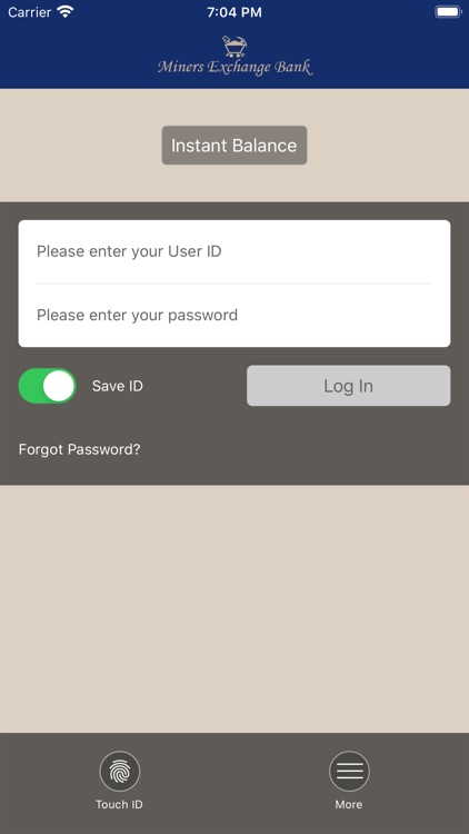 MyMEB Mobile by Miners Exchange Bank