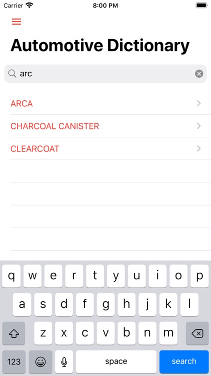 Automotive Dictionary Offline screenshot-3