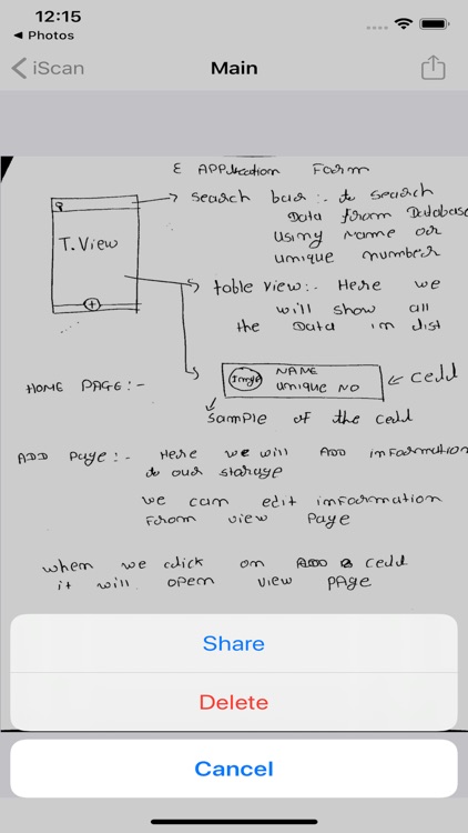 IScanner -Document Scanner App screenshot-3