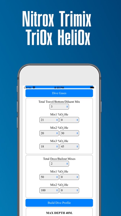 DiveProMe Scuba Dive Planner screenshot-3