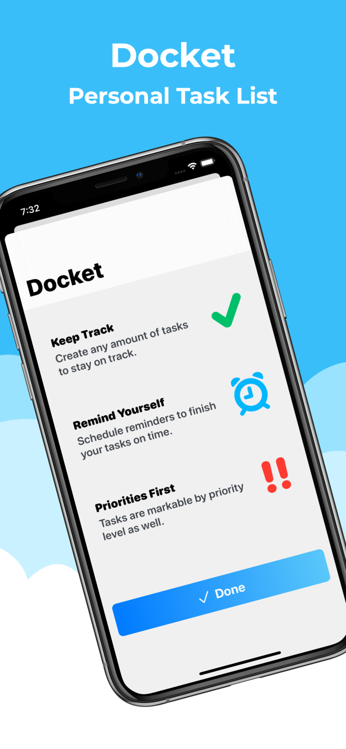 Docket - Task List