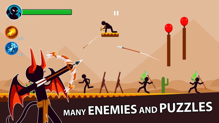 Stickman Archery Puzzle Master screenshot-5