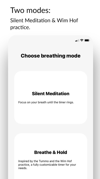 Minimalist Breath